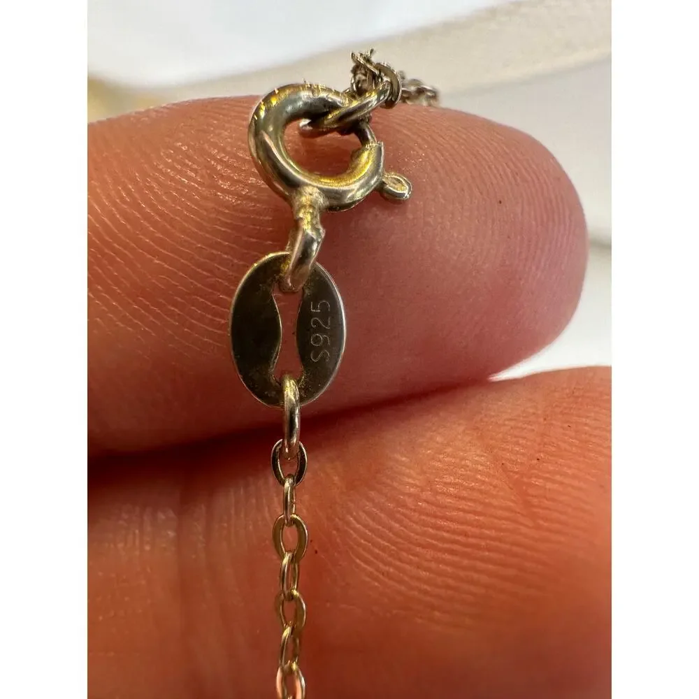 Gold Plated Babygirl Pendant and Necklace Sterling 925 Pendant + 16-20